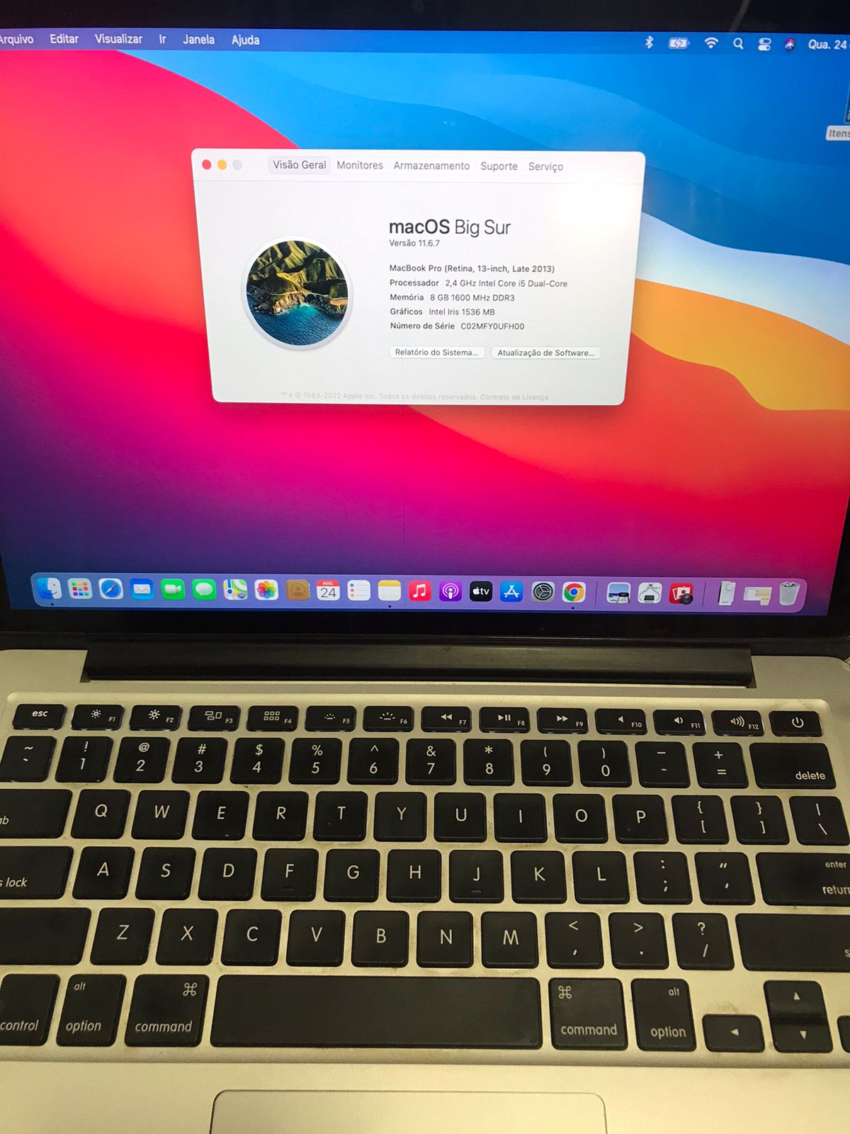 MACBOOK PRO (RETINA, 13-INCH, LATE 2013) - A1502 - SEMINOVO - iPoint