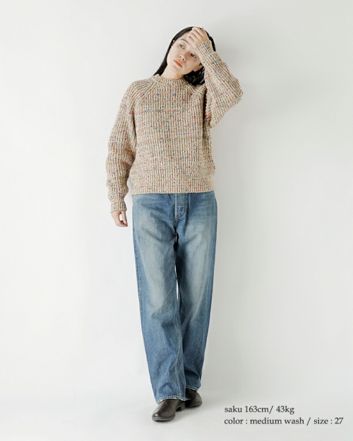 chimala チマラ セルビッチ デニム モンローカット パンツ cs38-wp04