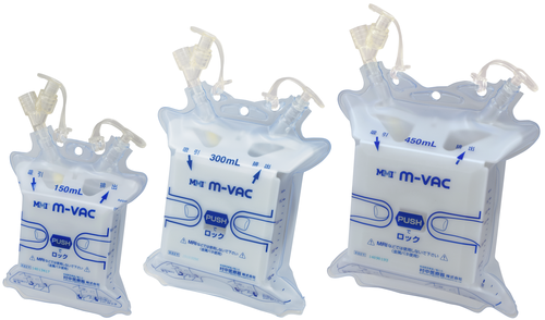 MMI ポータブル低圧持続吸引器リザーバー M－VAC: 治療関連製品