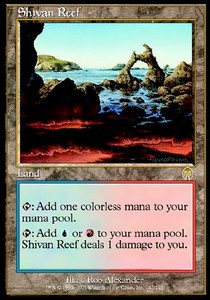 Shivan Reef / Arrecife shivano - Apocalypse - Magic: The Gathering