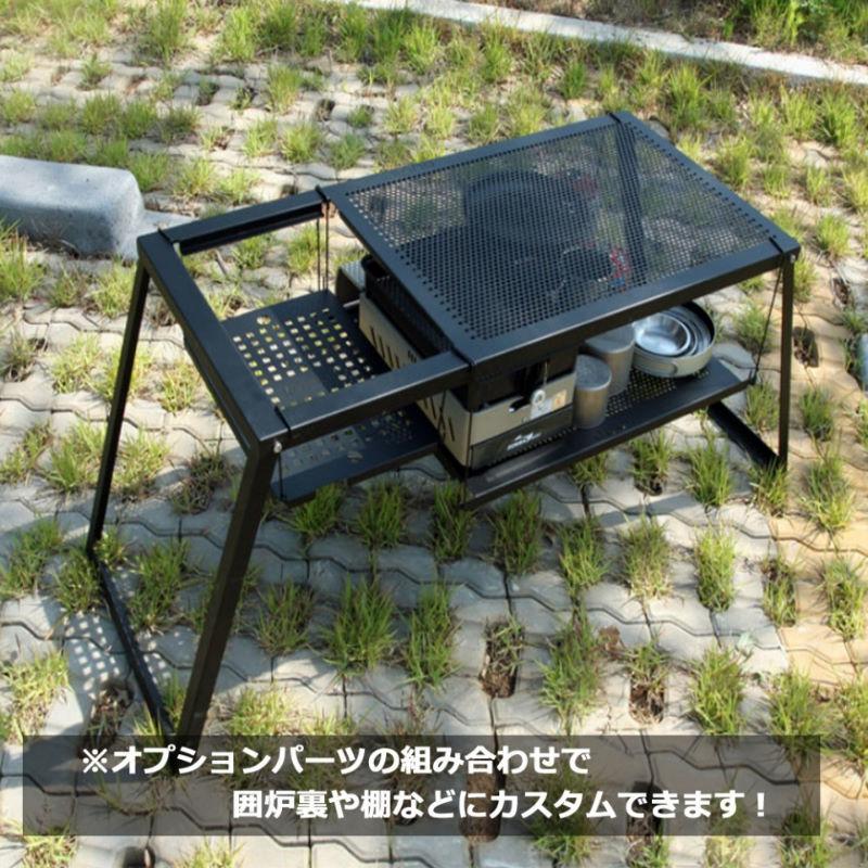auvil/オーヴィル ガーデンファミリーテーブル 折れ脚アイアンテーブル