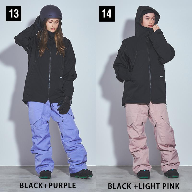 43DEGREES スキーウェア スノーボードウェア レディース 上下 セット