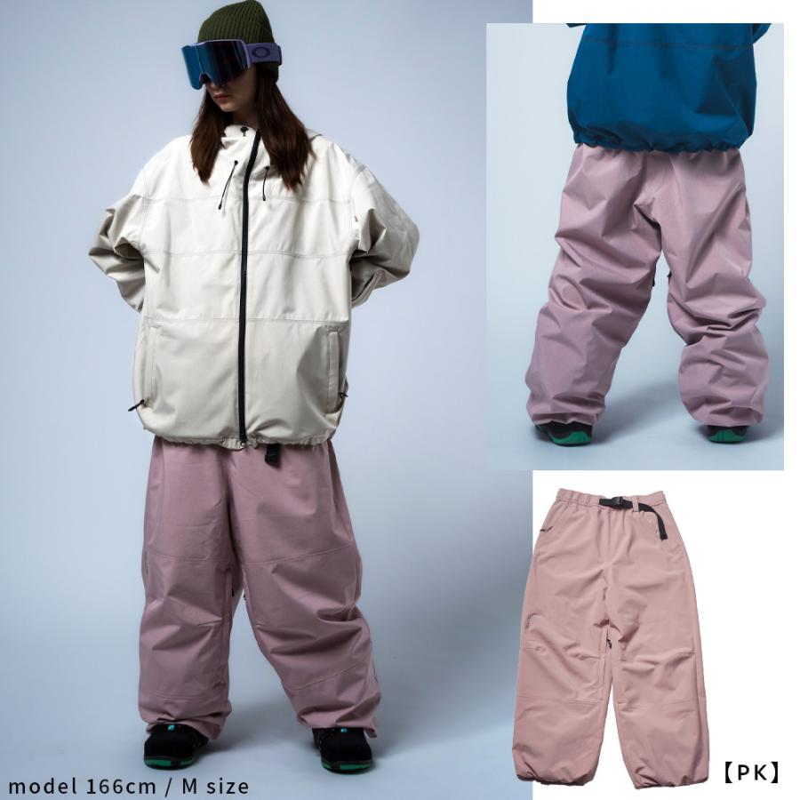43DEGREES スノーボードウェア メンズ ワイド パンツ スノボウェア