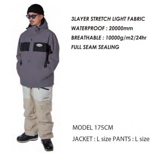 ノマディック NOMADIK BIB PANTS メンズ スノーウェア ビブパンツ