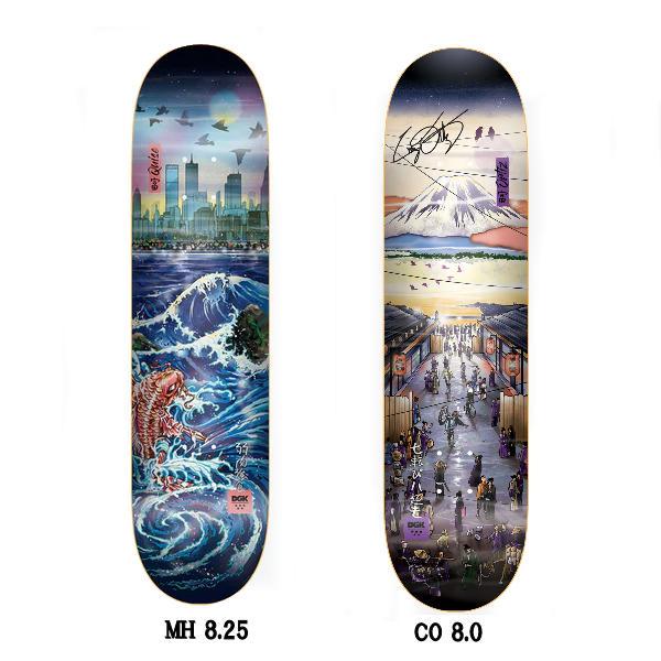 DGK ディージーケー PROSPERITY 7.75〜 8.25インチ Deck Skateboard