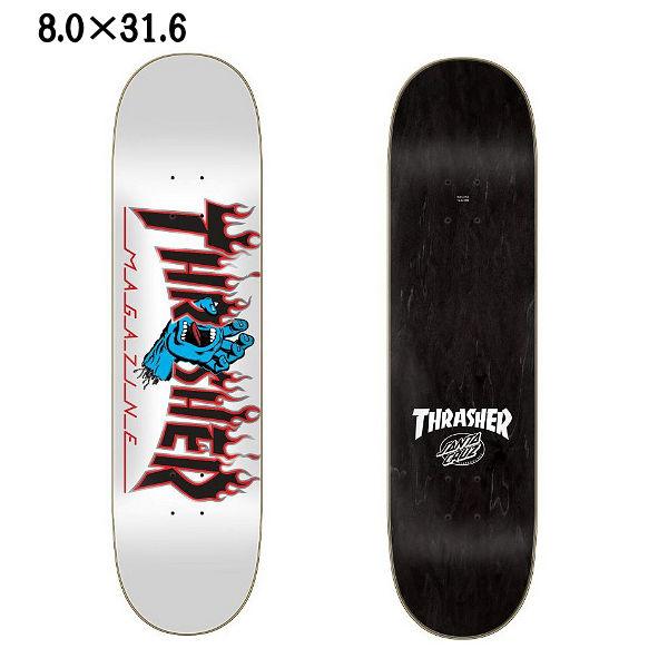 サンタクルーズ SANTACRUZ SANTA CRUZ x THRASHER SCRMNG FLAME LOGO