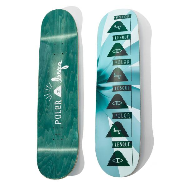 ポーラー レスケ コラボ POLER x LESQUE SKATEBOARD DECK スケート
