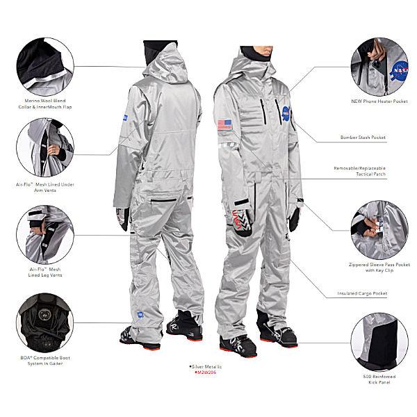 シックスエイトシックス 686 Exploration Coverall メンズ NASA コラボ