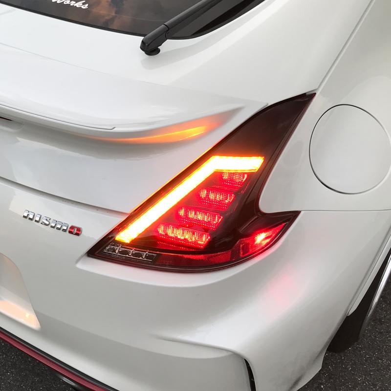34 Z34 HZ34 370Z フェアレディZ 流れるウインカー LED テールランプ