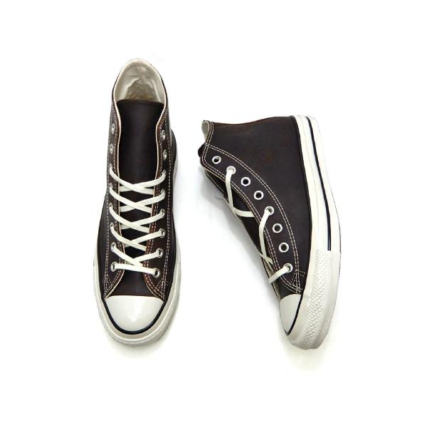 CONVERSE（コンバース） オールスター レザー メンズ スニーカー 茶