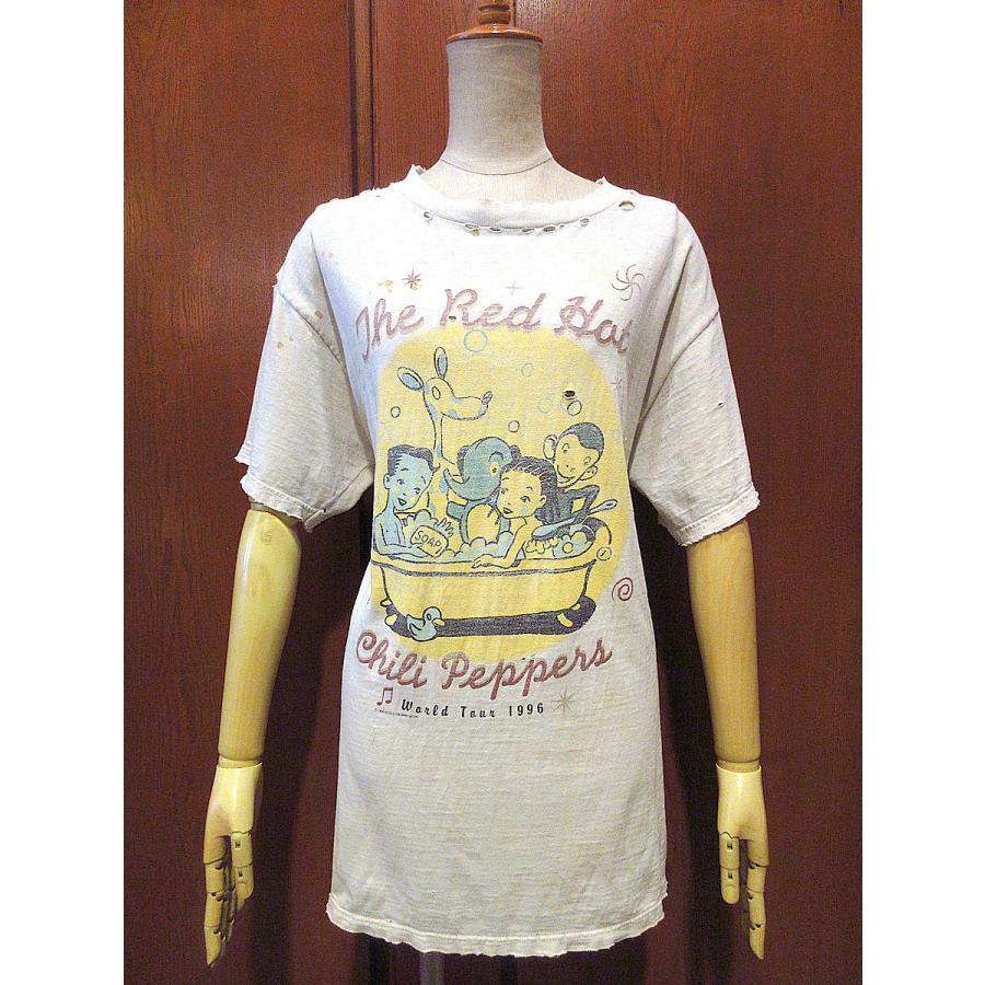 ビンテージ90's○The Red Hot Chili Peppers 1996年ワールドツアーT