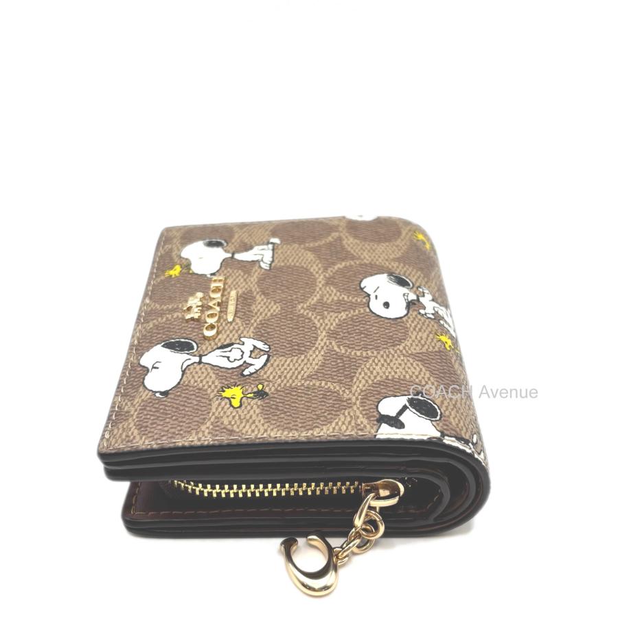 COACH（コーチ） COACH X PEANUTS CBN32 スナップ ウォレット