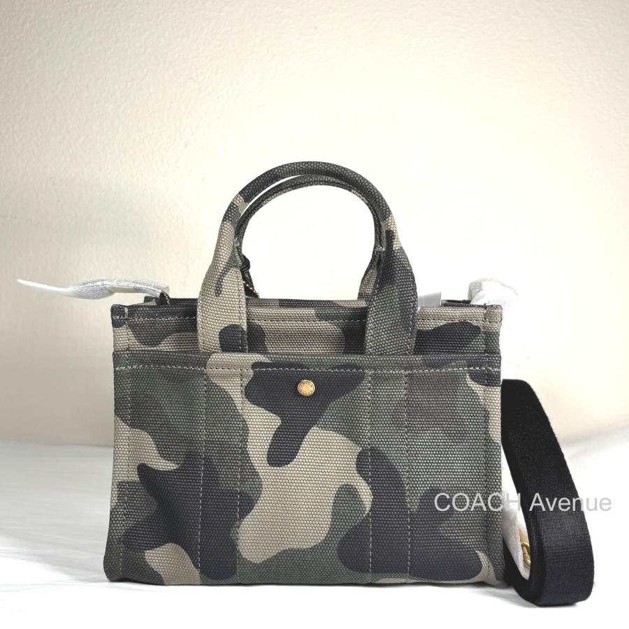COACH（コーチ） 残り一点 迷彩柄 COACH CZ103 カーゴ トート バッグ