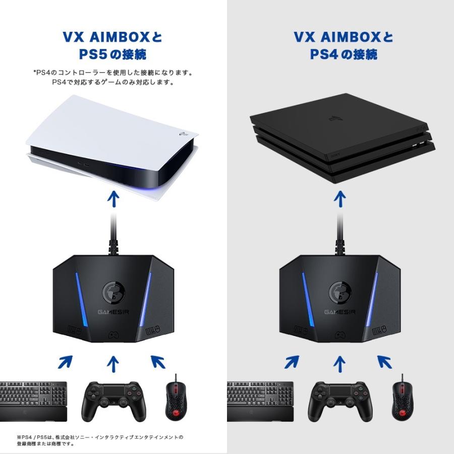 GameSir GameSir VX Aimbox ゲーミングコンソール キーボード マウス