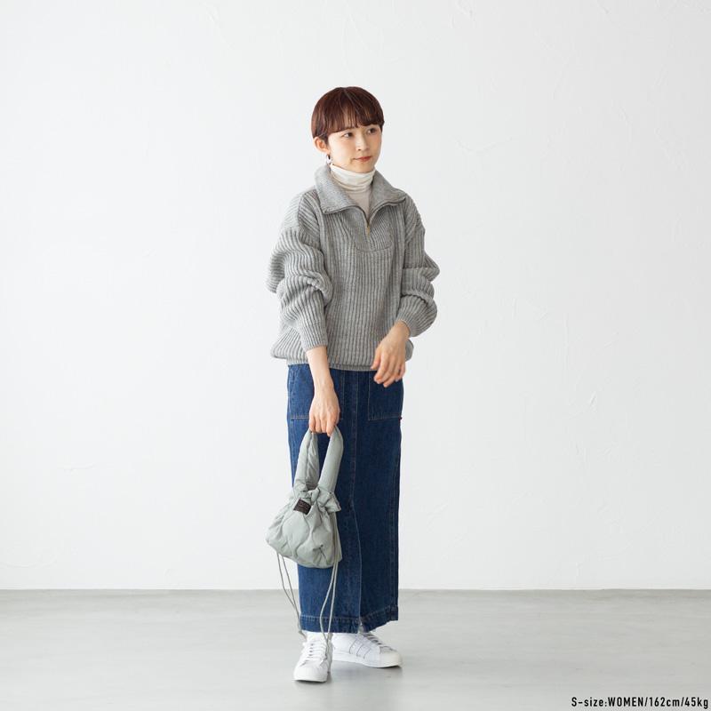Oldderby Knitwear オールドダービー ニットウェア リブ ジップ