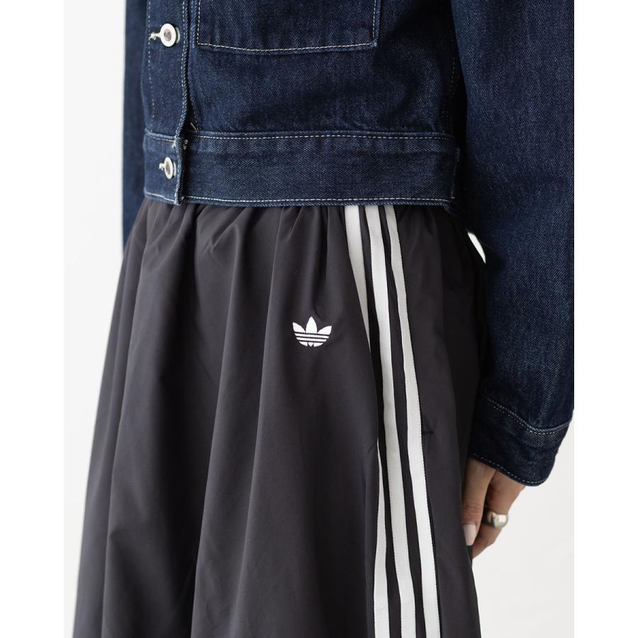 adidas Originals アディダス バルーン ロング スカート UW778