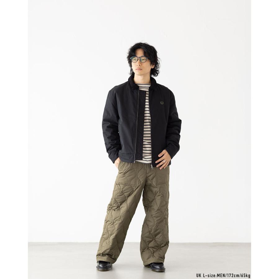 FRED PERRY（フレッドペリー） コットン カバン ジャケット J8535 中綿