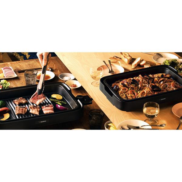 あすつく) 象印マホービン:象印ホットプレート やきやき 2枚 ブラック