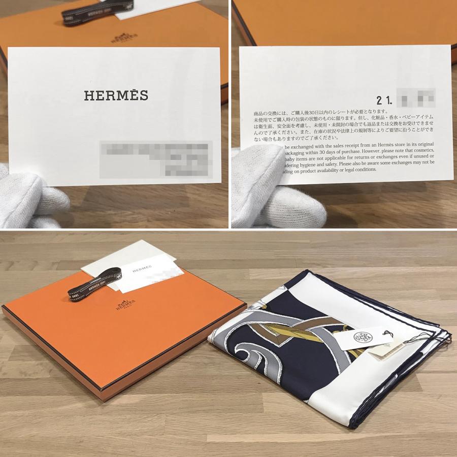 HERMES（エルメス） 【新品同様】 入手困難 カレ 90 帝王学 バヤデール