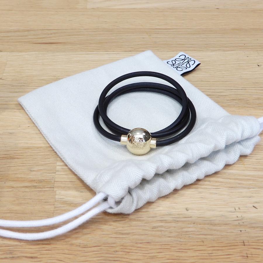 LOEWE（ロエベ） 【新品同様】ロエベ アナグラム ペブル ブレスレット