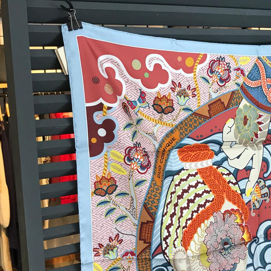 HERMES（エルメス） 【新品未使用】エルメス カレ90 デュオコスミック