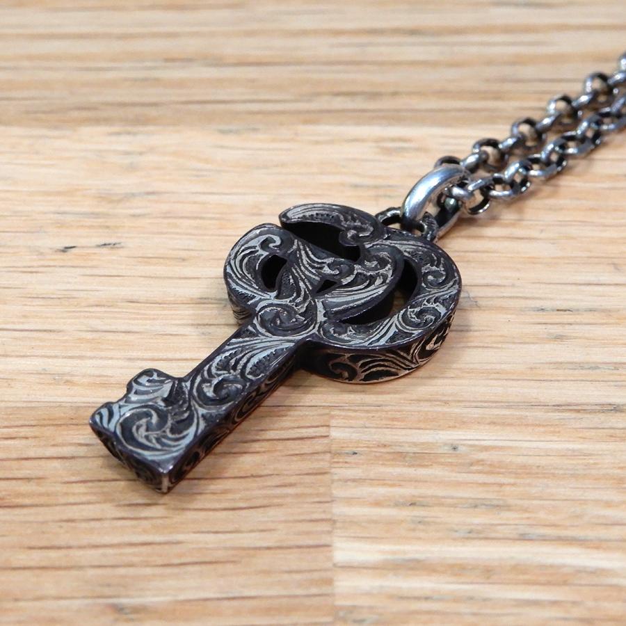 GUCCI（グッチ） 【超美品】グッチ ダブルG キー ネックレス SV925