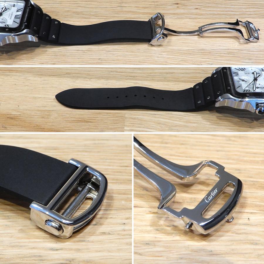 Cartier（カルティエ） 【超美品】カルティエ サントス ドゥ クロノ