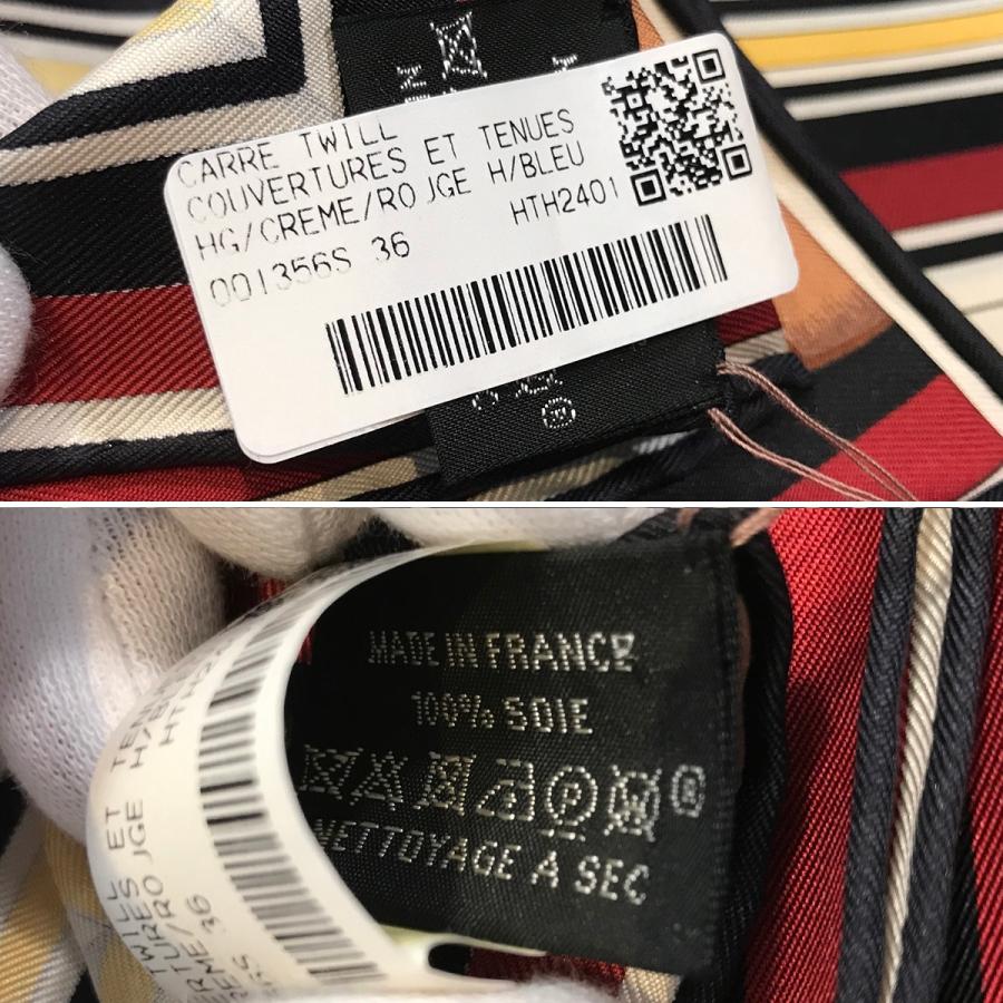 HERMES（エルメス） 【新品未使用】エルメス カレ90 COUVERTURES ET