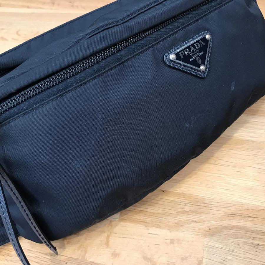 PRADA（プラダ） 【良品】プラダ ナイロン ボディバッグ ウエスト