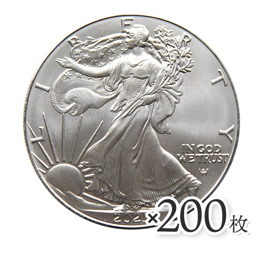 ☆即納追跡可☆ アメリカ 2023 イーグル 1オンス 銀貨 【200枚