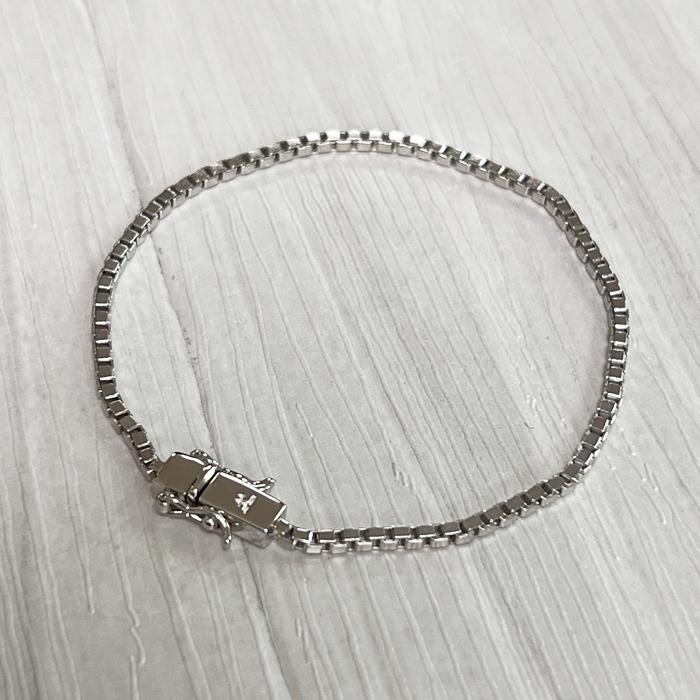 TOM WOOD（トムウッド） ブレスレット Square Bracelet シルバー