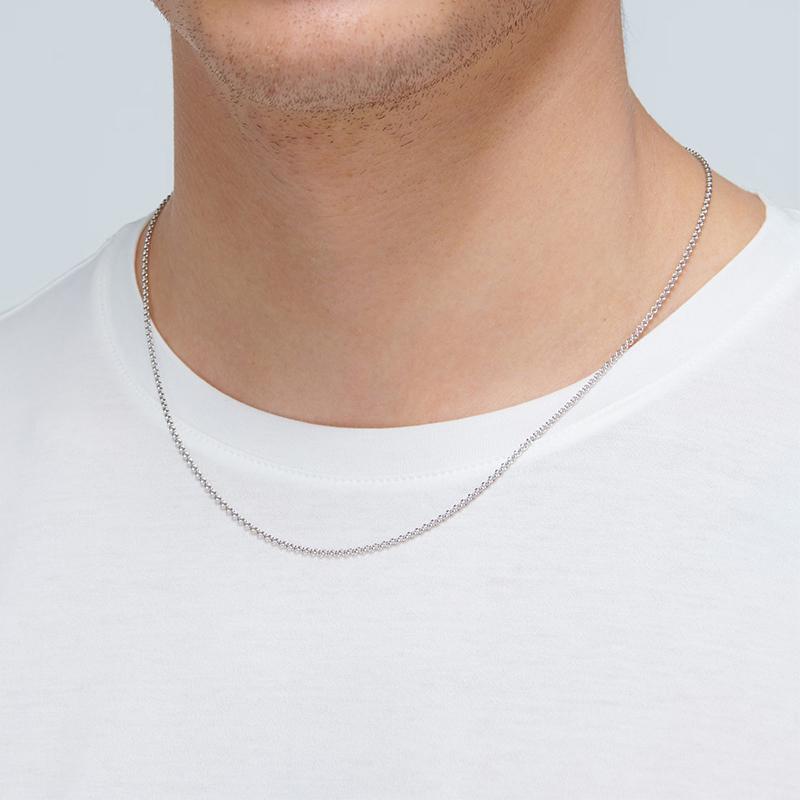 TOM WOOD（トムウッド） ネックレス Rolo Chain 18inch ロロ・チェーン