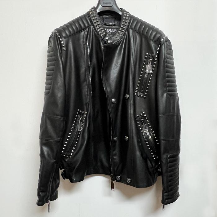 BALMAIN（バルマン） アウトレット 特価 ライダース ジャケット キズ