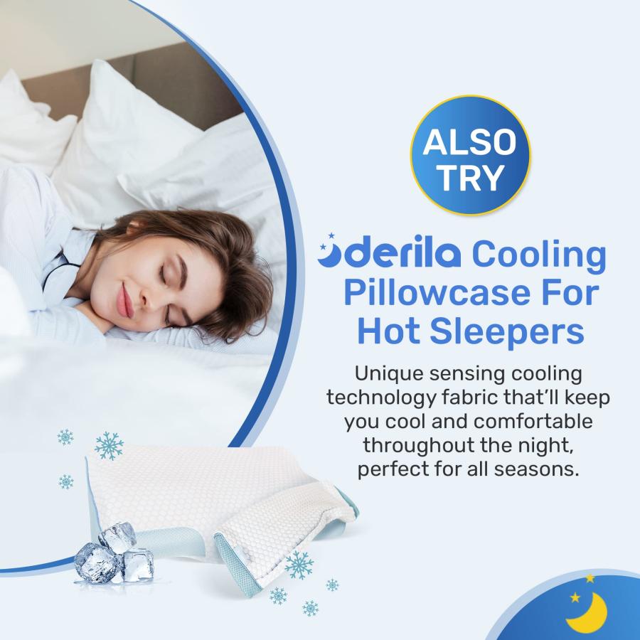 Derila デリラ 枕カバーのみ ピローケース 完璧な睡眠のためのあなたの