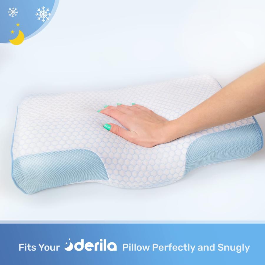 Derila デリラ 枕カバーのみ 冷却ピローケース 完璧な睡眠のための