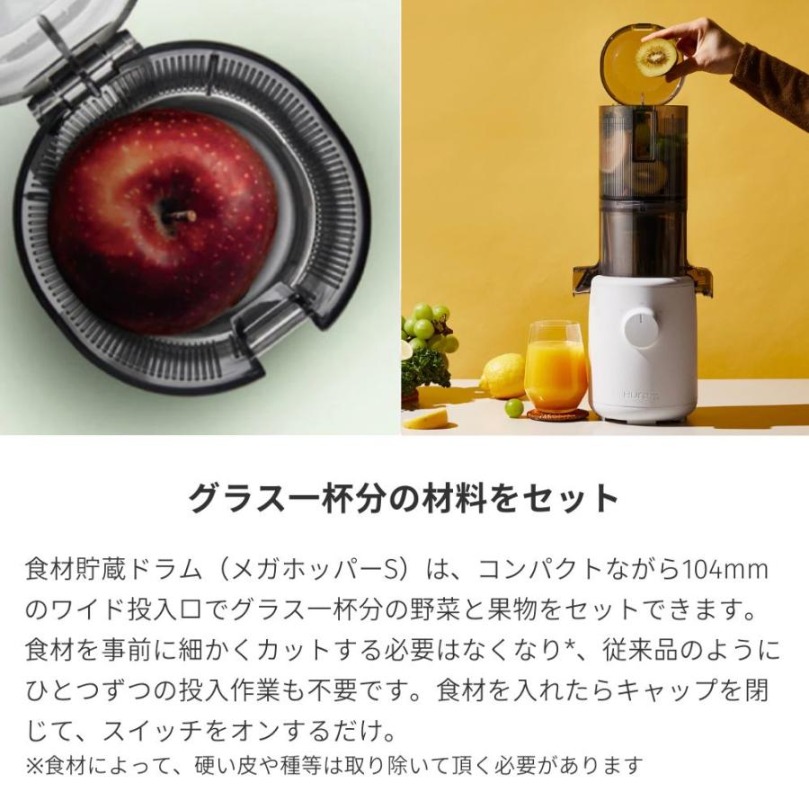 HUROM（ヒューロム） スロージューサー H310A 低速 スリム 小型