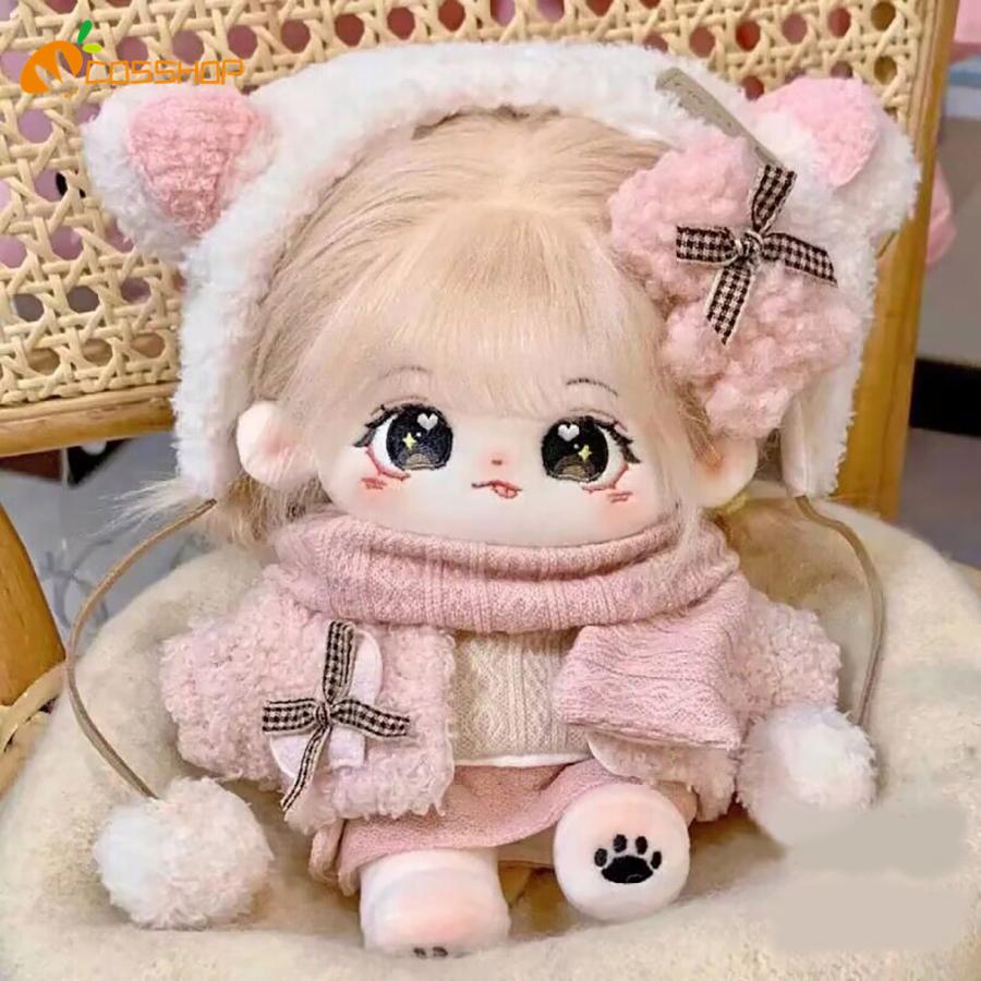 20cm人形の服 女の子 可愛い 人形の服 着せ替え ぬいぐるみ用衣装