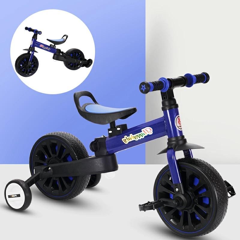 爆買 NADLE 3IN1 三輪車 ペダル無し自転車 バランスバイク 折りたたみ