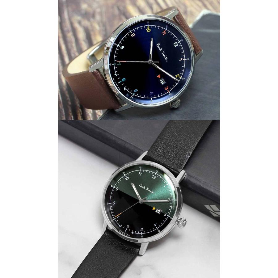Paul Smith（ポール・スミス） 腕時計 メンズ 革ベルト 41mm レザー