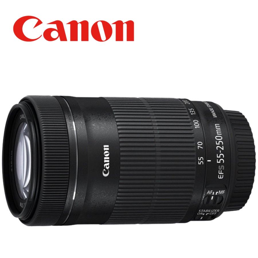 EF-S キヤノン Canon 55-250mm F4-5.6 IS STM 望遠レンズ 一眼レフ