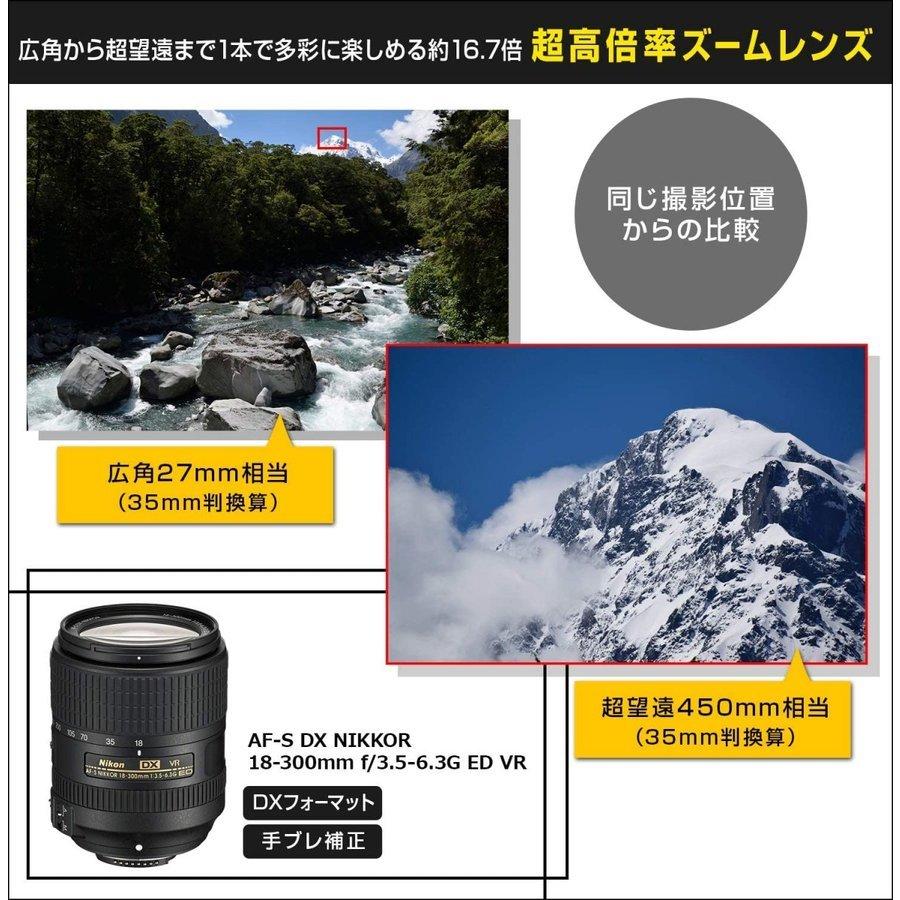 NIKKOR ニコン Nikon AF-S DX 18-300mm f3.5-6.3G ED VR 望遠レンズ