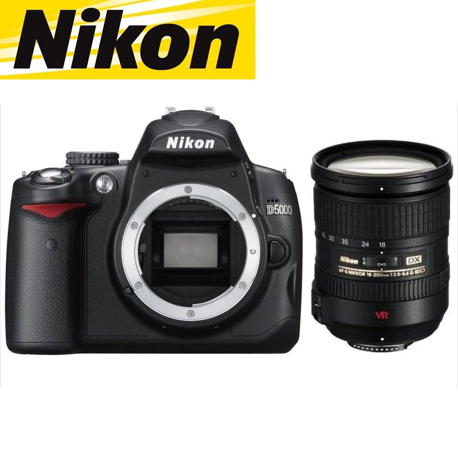 ニコンD ニコン Nikon D5000 AF-S 18-200mm VR 高倍率 レンズセット
