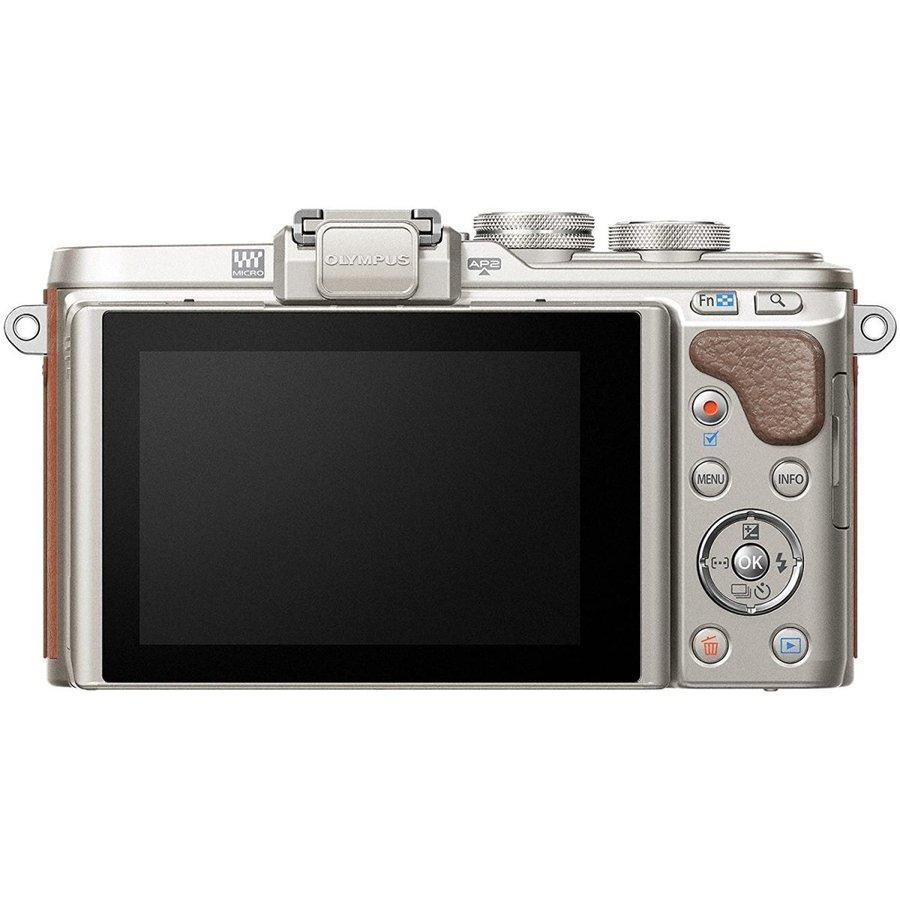 OLYMPUS PEN オリンパス E-PL8 レンズキット ブラウン ミラーレス 一眼