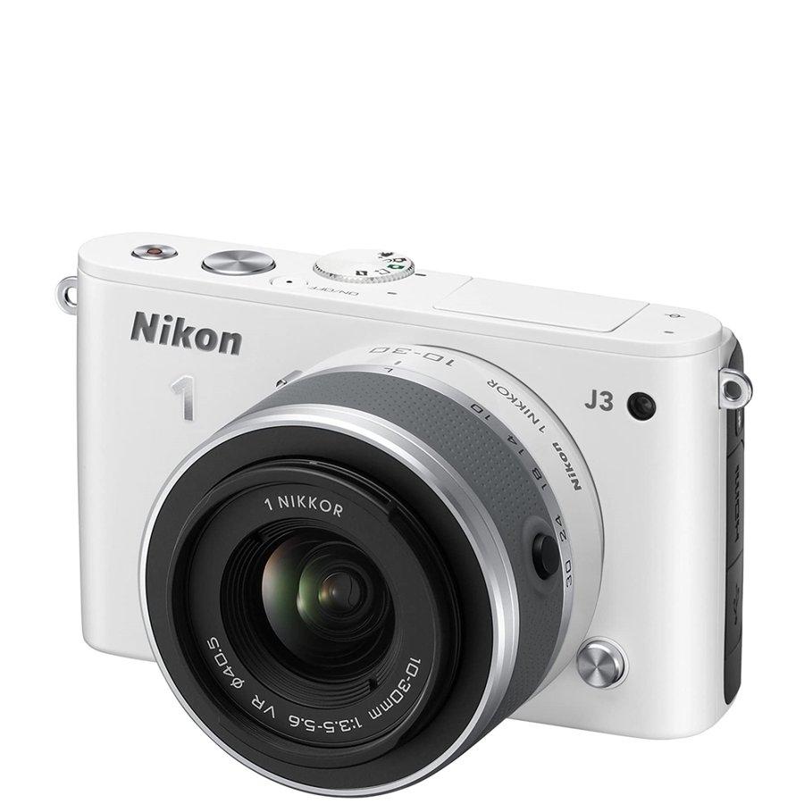Nikon 1 J ニコン J3 レンズキット ホワイト ミラーレス カメラ レンズ
