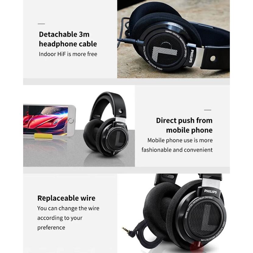 Philips（フィリップス） ヘッドホン SHP9500 ハイファイステレオ