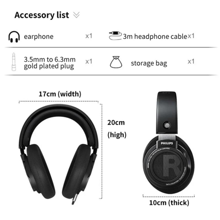 Philips（フィリップス） ヘッドホン SHP9500 ハイファイステレオ