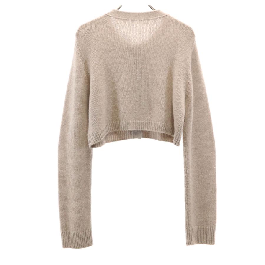 FOXEY（フォクシー） 日本製 カシミヤ100％ 長袖 ショート丈 ニット