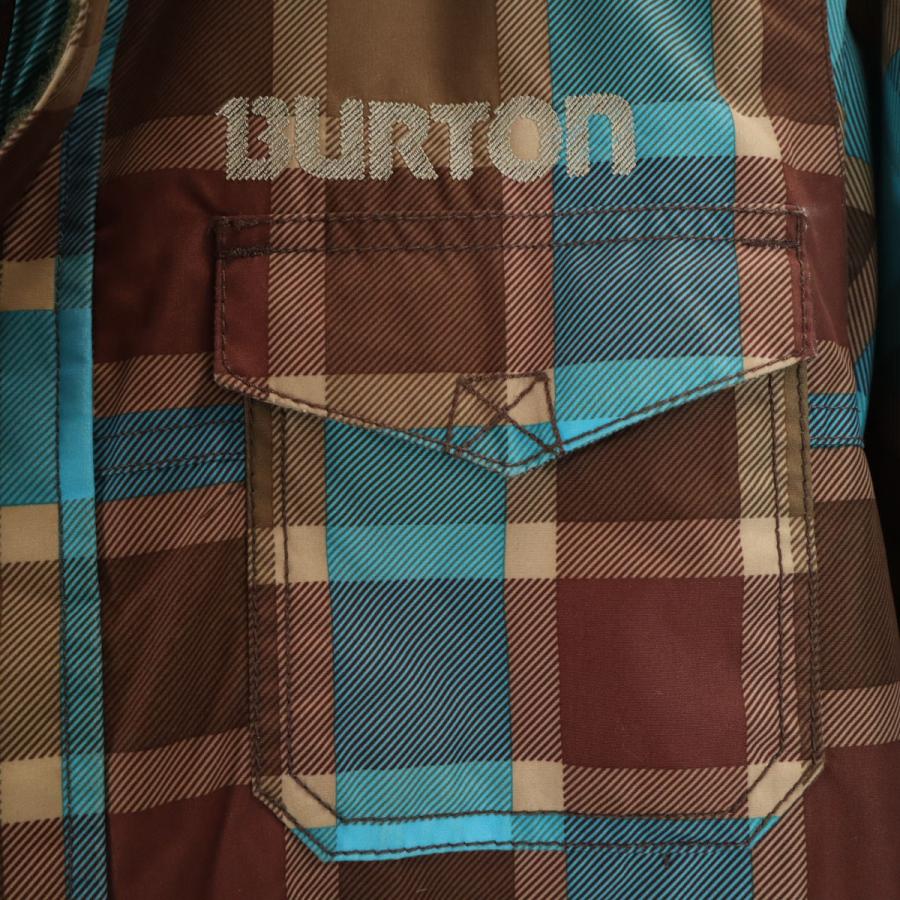 BURTON（バートン） チェック柄 スノーボード ウェア 上下セットアップ