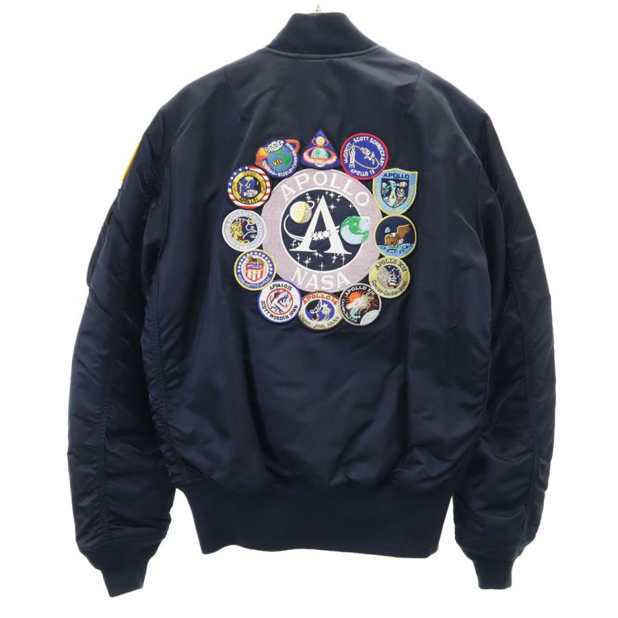 ALPHA（CELLSTAR） ALPHA アルファ APOLLO NASA ワッペン MA-1