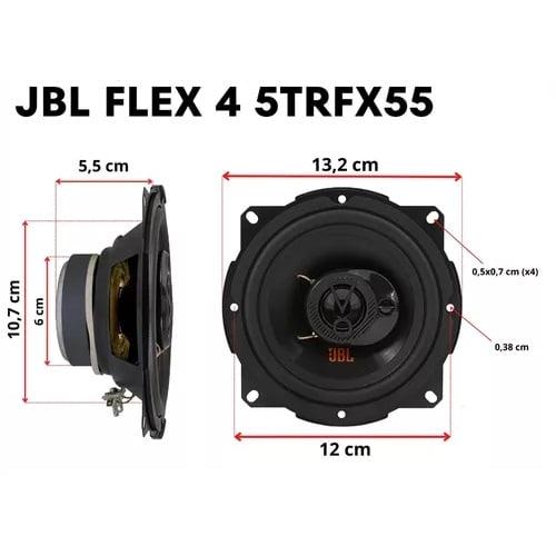 お得セット！ JBL 5TRFX55 コアキシャル カースピーカー 13cm 110W 4Ω